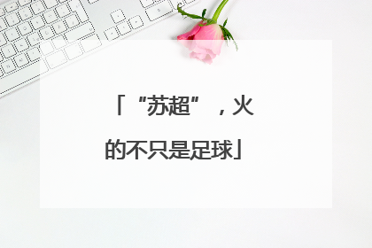 “苏超”，火的不只是足球