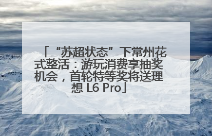 “苏超状态”下常州花式整活：游玩消费享抽奖机会，首轮特等奖将送理想 L6 Pro
