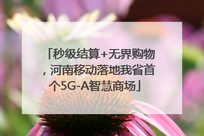 秒级结算+无界购物，河南移动落地我省首个5G-A智慧商场