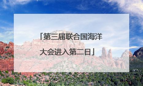 第三届联合国海洋大会进入第二日
