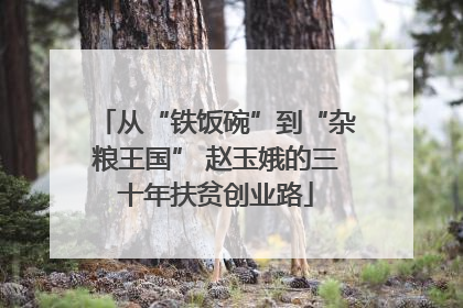 从“铁饭碗”到“杂粮王国” 赵玉娥的三十年扶贫创业路