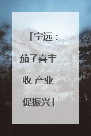 宁远：茄子喜丰收 产业促振兴