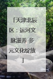 天津北辰区：运河文脉滋养 多元文化绽放