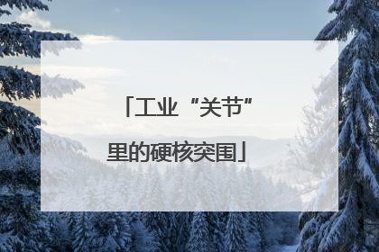 工业“关节”里的硬核突围