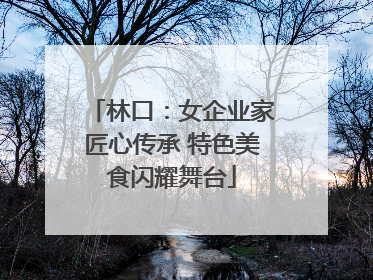 林口：女企业家匠心传承 特色美食闪耀舞台