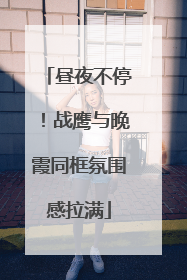 昼夜不停！战鹰与晚霞同框氛围感拉满