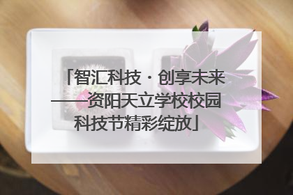 智汇科技・创享未来——资阳天立学校校园科技节精彩绽放