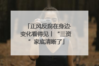 正风反腐在身边·变化看得见丨“三资”家底清晰了
