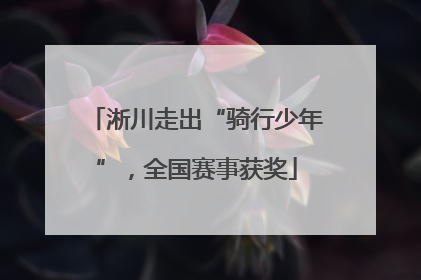 淅川走出“骑行少年”，全国赛事获奖