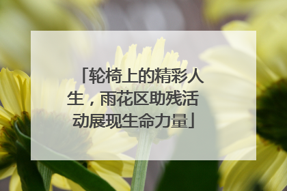 轮椅上的精彩人生，雨花区助残活动展现生命力量