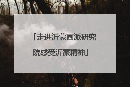 走进沂蒙画派研究院感受沂蒙精神