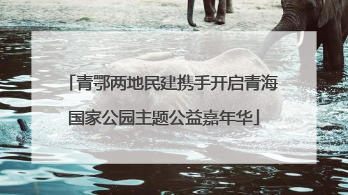 青鄂两地民建携手开启青海国家公园主题公益嘉年华