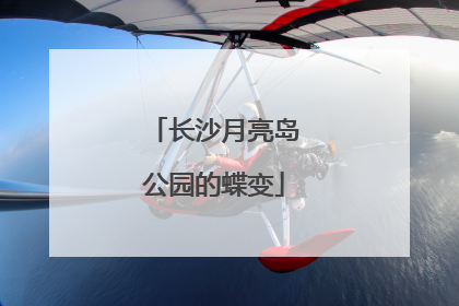 长沙月亮岛公园的蝶变